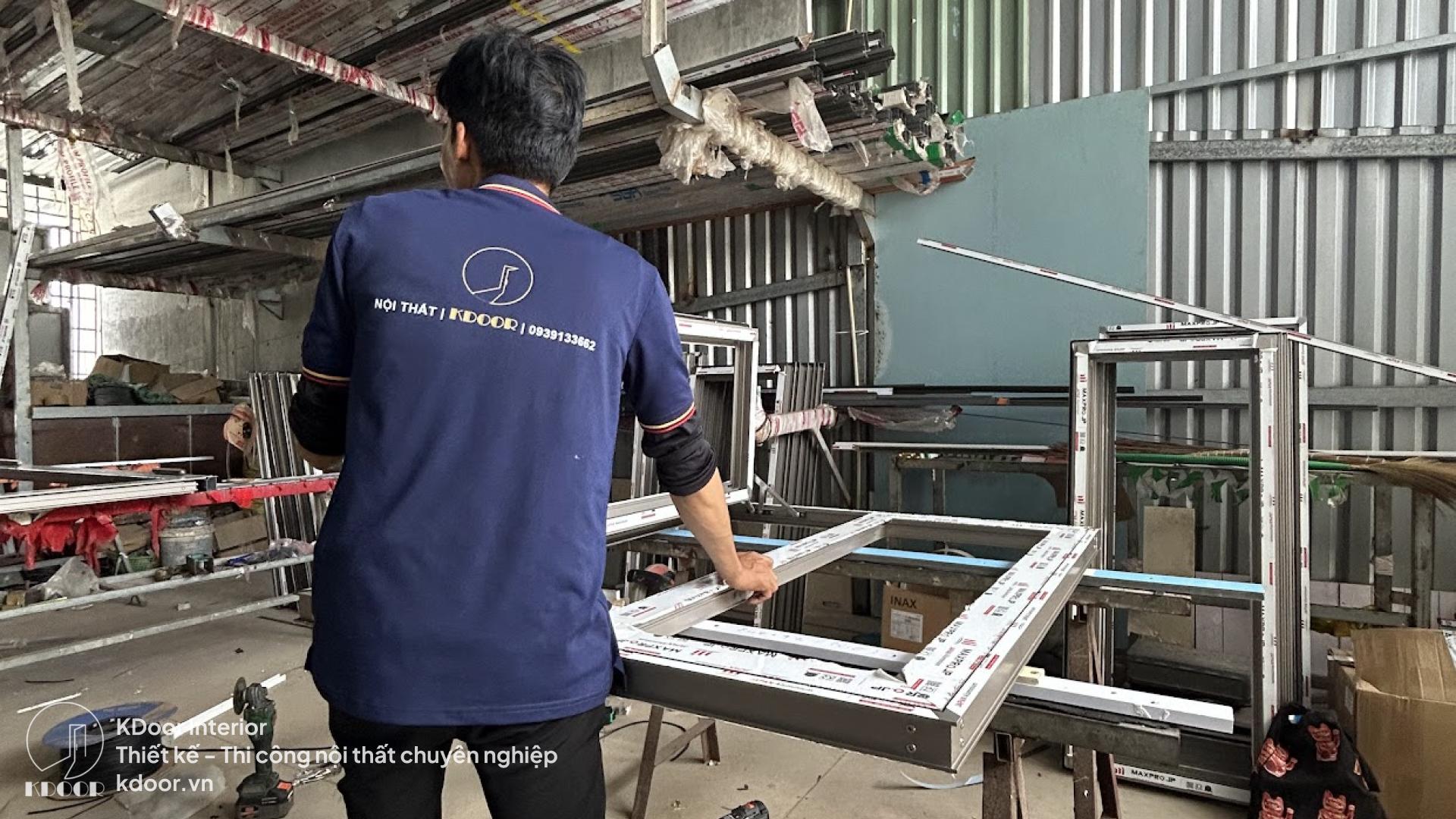 Quá trình gia công tại KDoor Interior